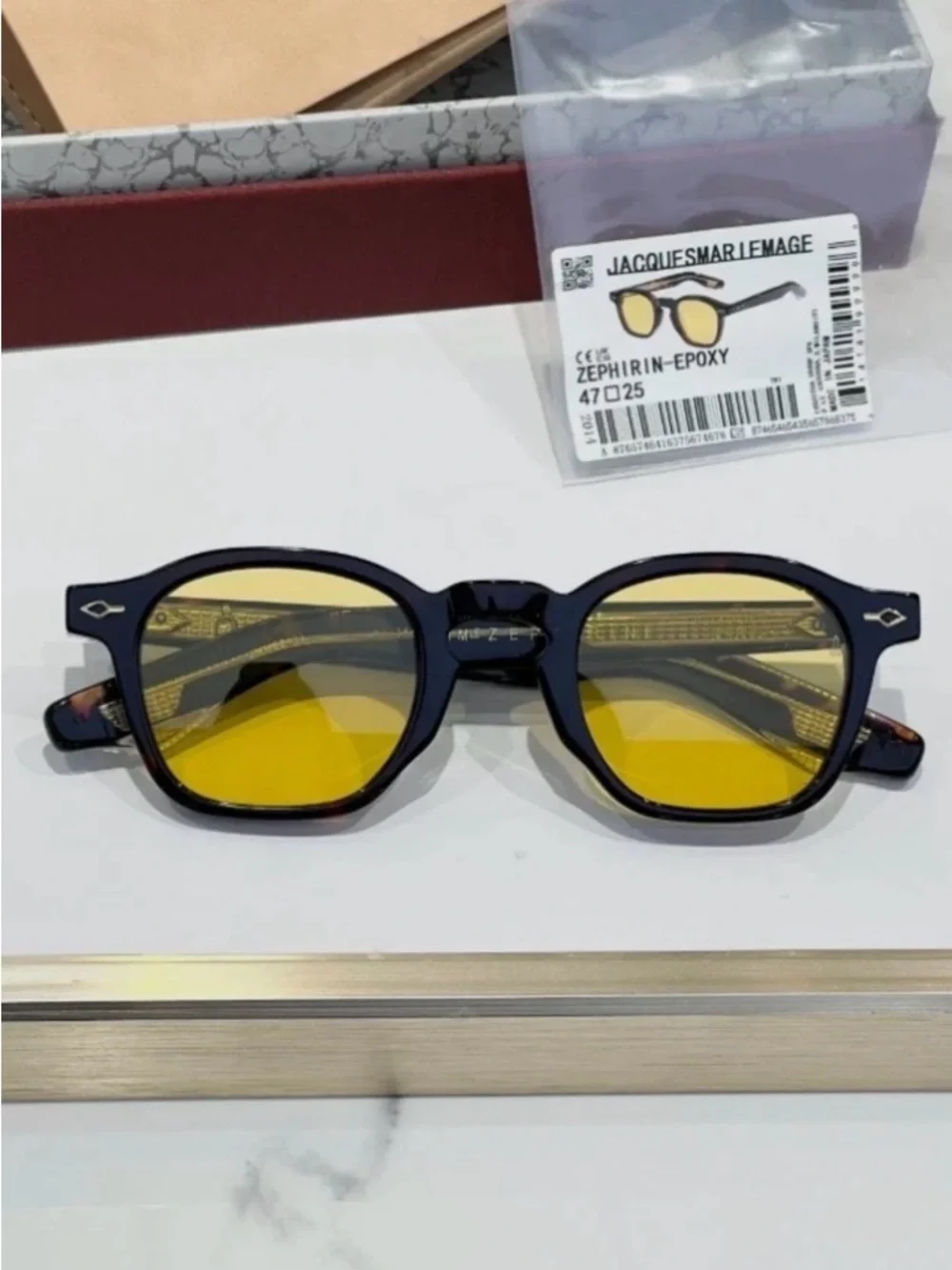 Jacques Marie Mage ZEPHIRIN-EPOXY Sunglasses 47-25-146 - NEW